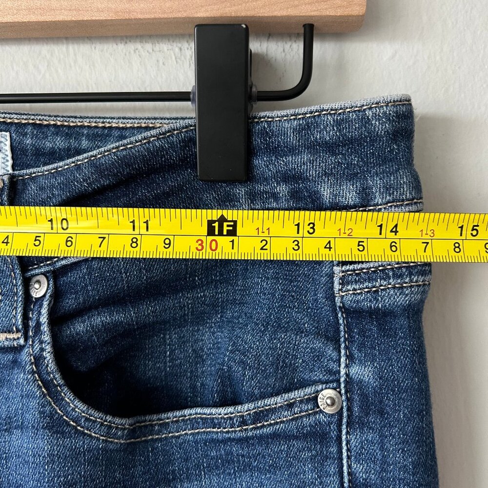 PAIGE Skyline Skinny Jeans Women 29 Mid Rise Medium Wash Stretch Denim - Picture 8 of 10